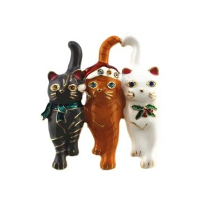 Cat Brooch Set