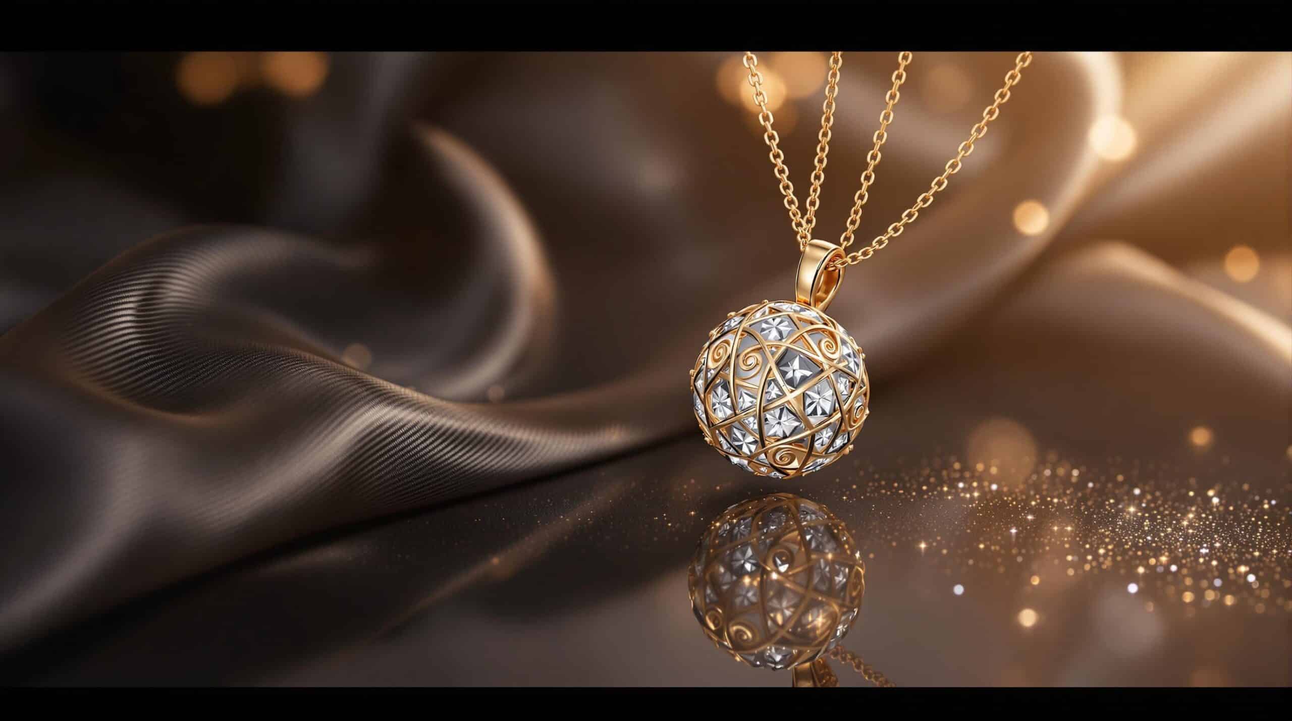 ball pendant necklace