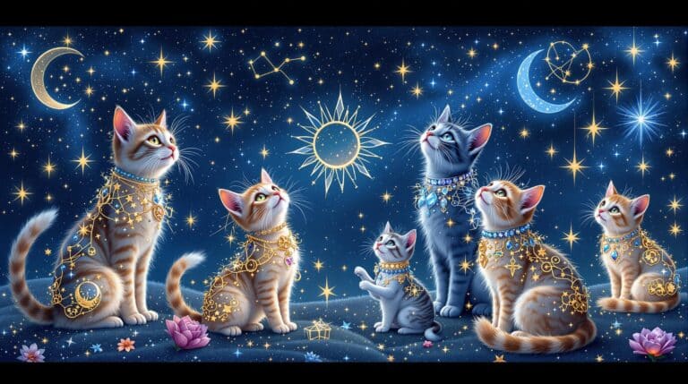 cats down under the stars