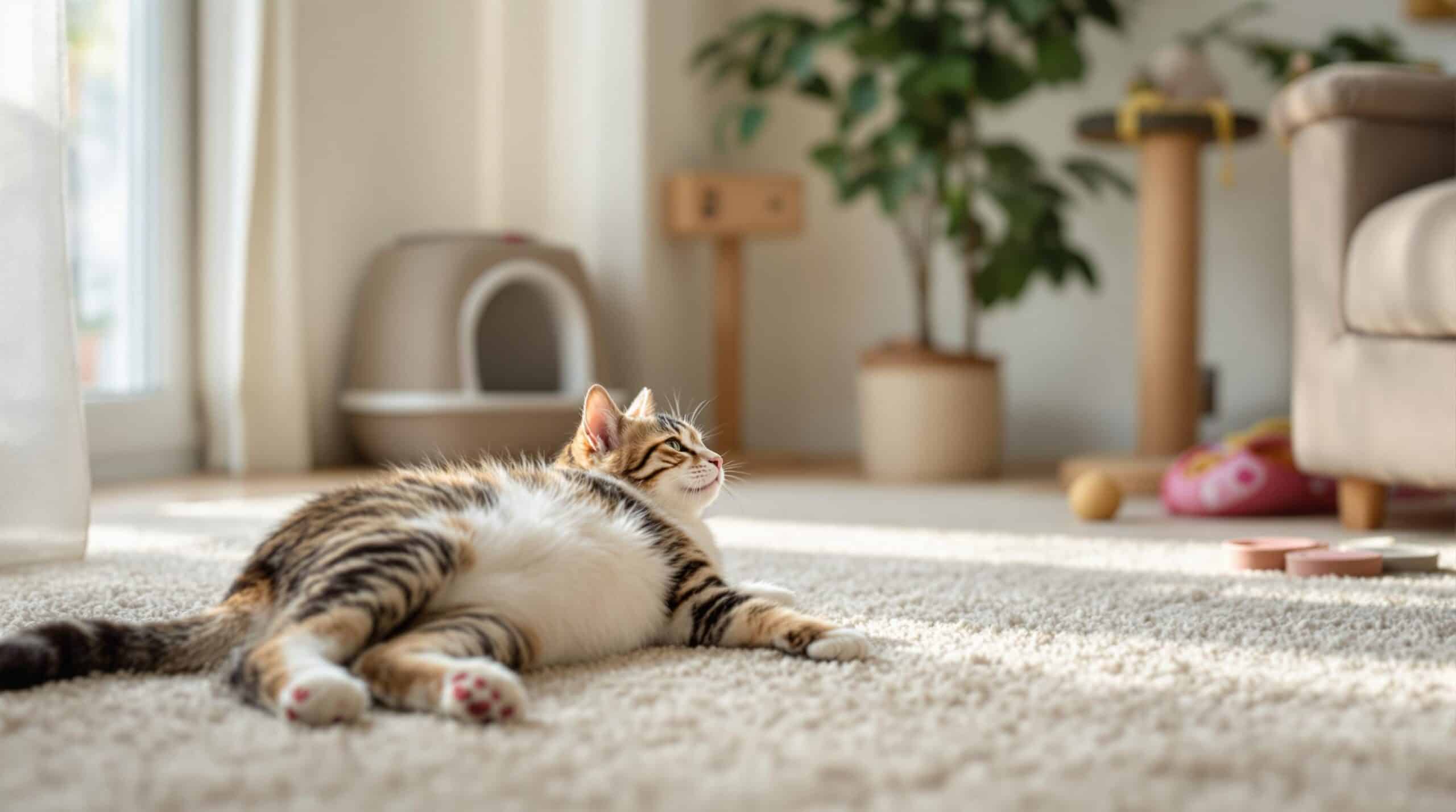 cats keep peeing on carpet