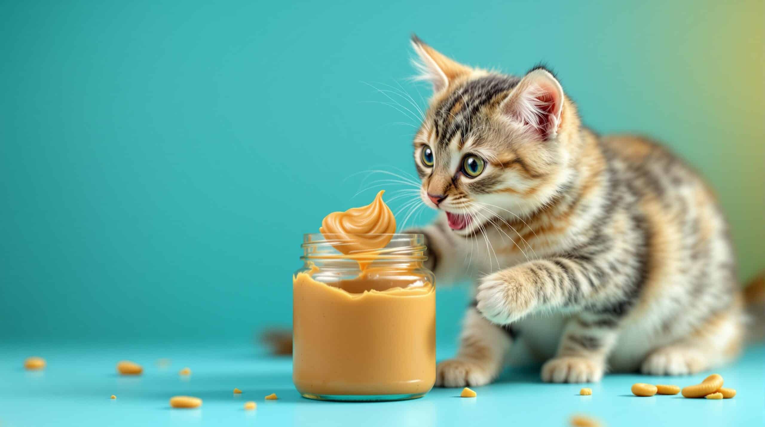 cats peanut butter