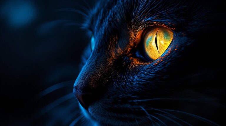 cats see in the dark