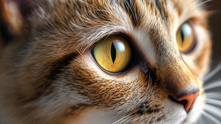 cats third eyelid showing