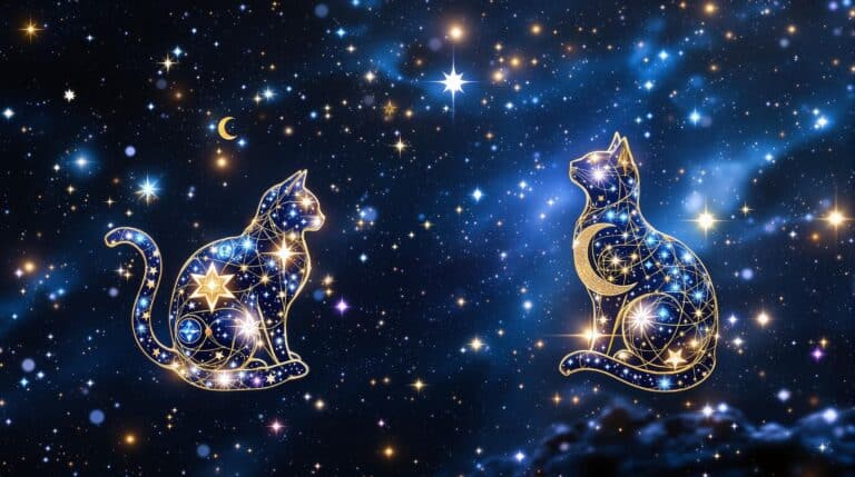 cats under the stars