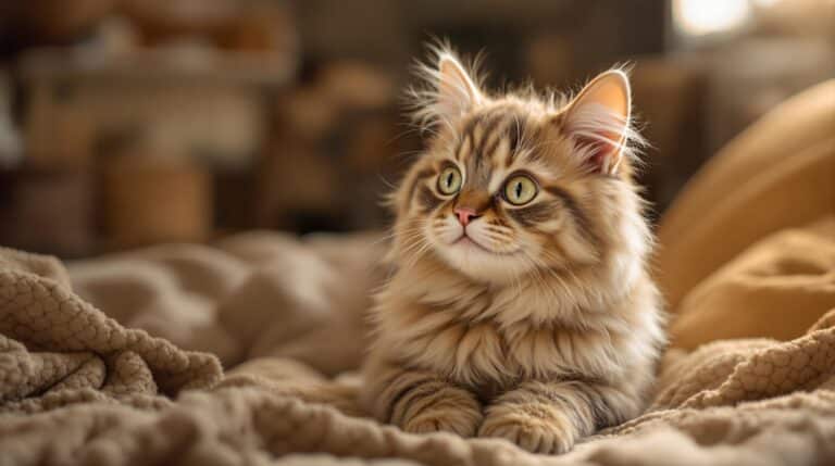 cats with curly fur