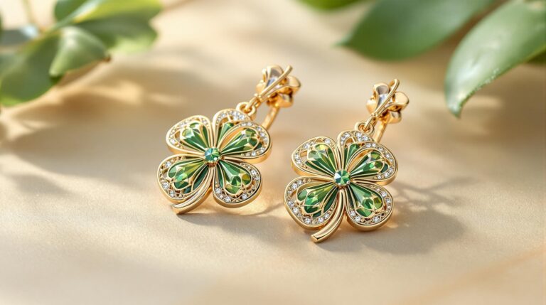 clover earrings